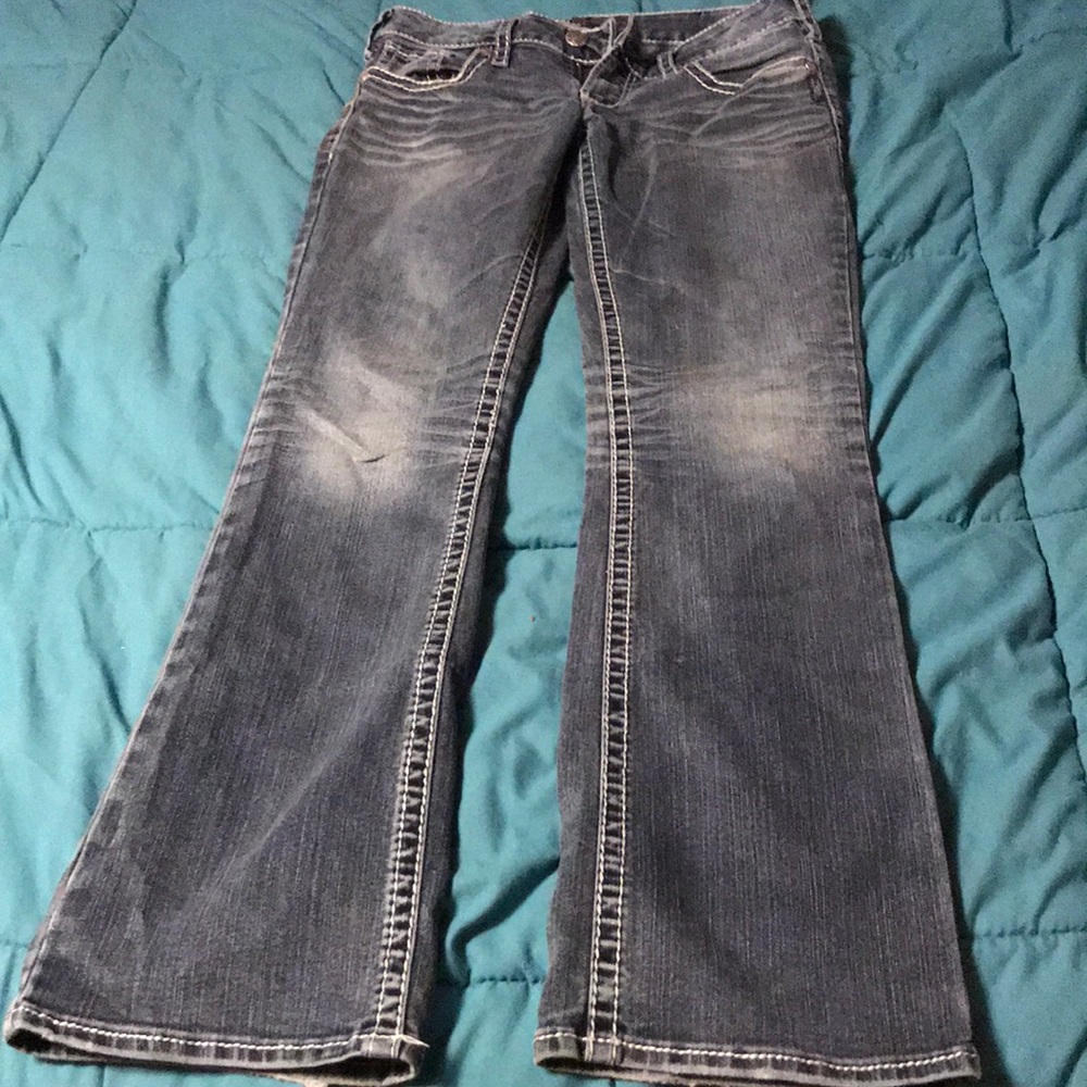 Silver Aiko Bootcut Jeans
